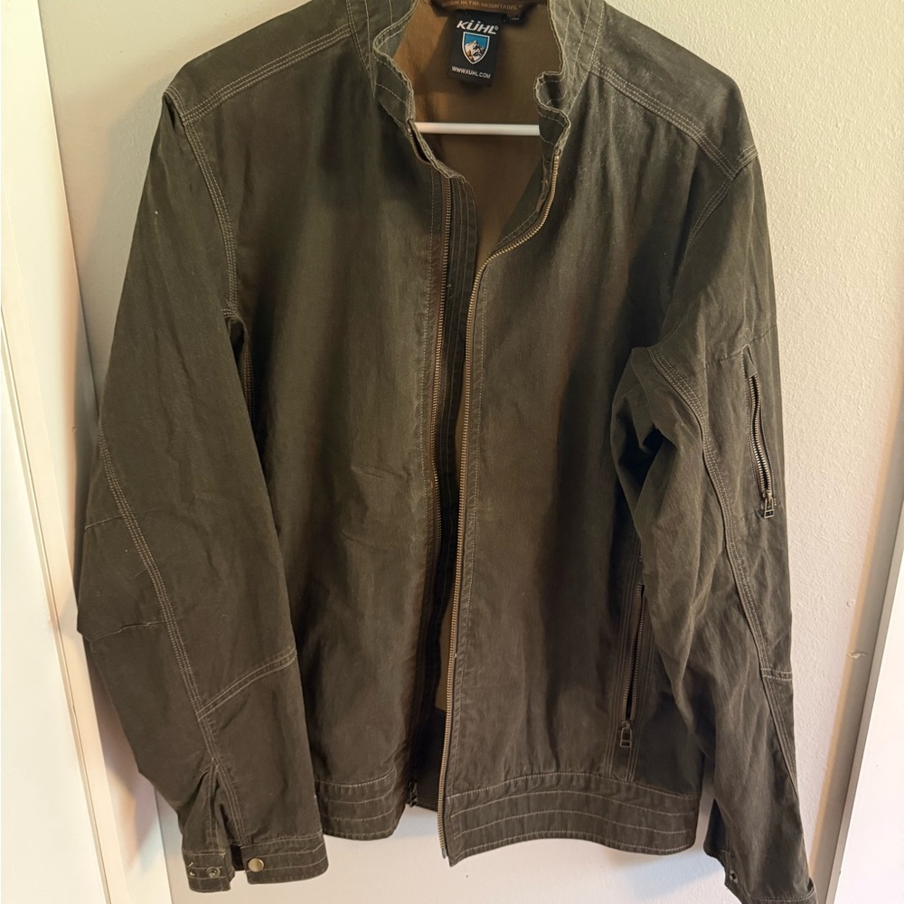 Kuhl Green Military Field Jacket